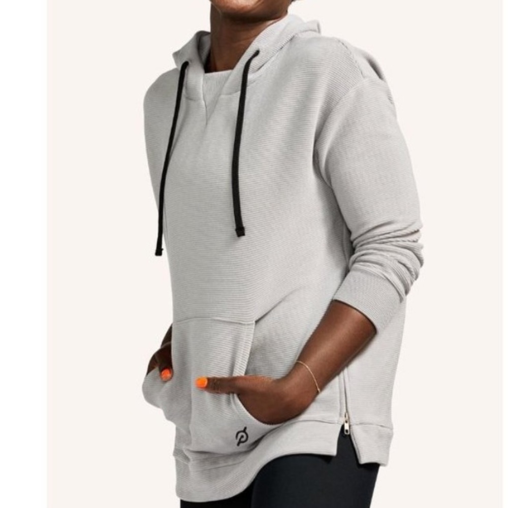 Peloton side zip hoodie